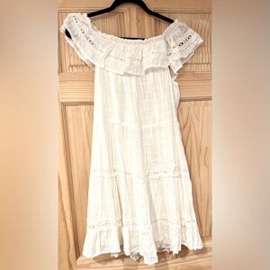 Large NWT Creamy Off White Dress